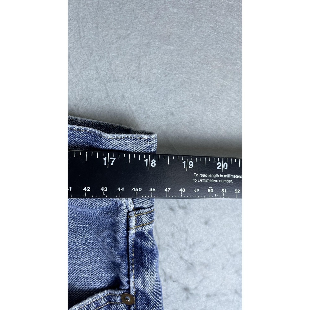Polo Ralph Lauren Jeans Mens 36x30 Blue Medium Wash Straight Leg Denim Pants - Picture 7 of 10